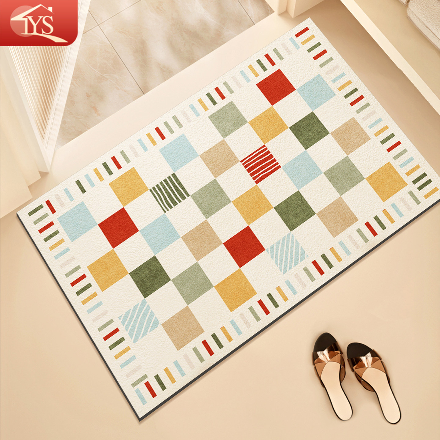 浴室地垫卫生间厕所门口专用硅藻泥防滑吸水垫家用速干加厚脚垫,居家布艺,家用脚垫,淘宝优惠券,粉丝福利购,淘宝优惠卷