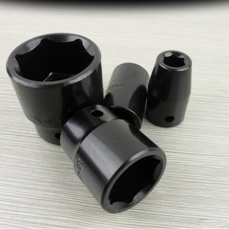 电动扳手套筒14六角17长加长19套铜22mm大飞套装头小风炮型电板手