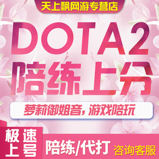 dota2刀塔2游戏陪玩娱乐技术上分国服外服定位开黑排位匹配4+2RPG
