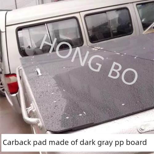 pp塑料防潮板材耐酸遮挡水产防腐养殖龟箱板深灰色台面硬胶板