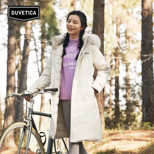 DUVETICA女士长款GORE-TEX羽绒服