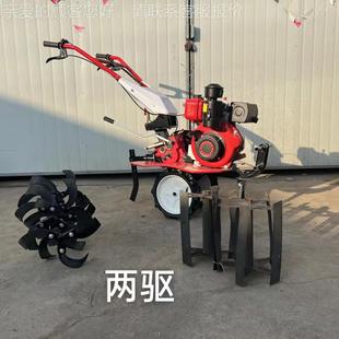6农用小型多能手扶旋耕机 17旋0型ORB耕机 1功8型汽油四驱旋耕机