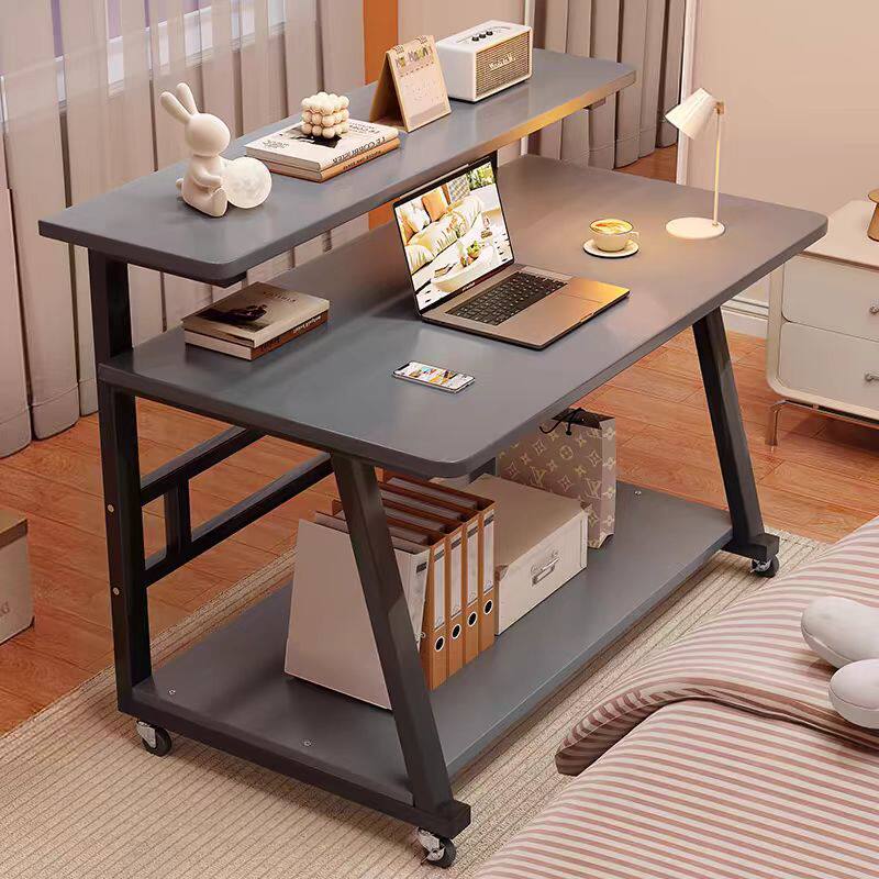 电脑桌台式小型家用迷你移动学习笔电桌子简易小户型卧室床边桌