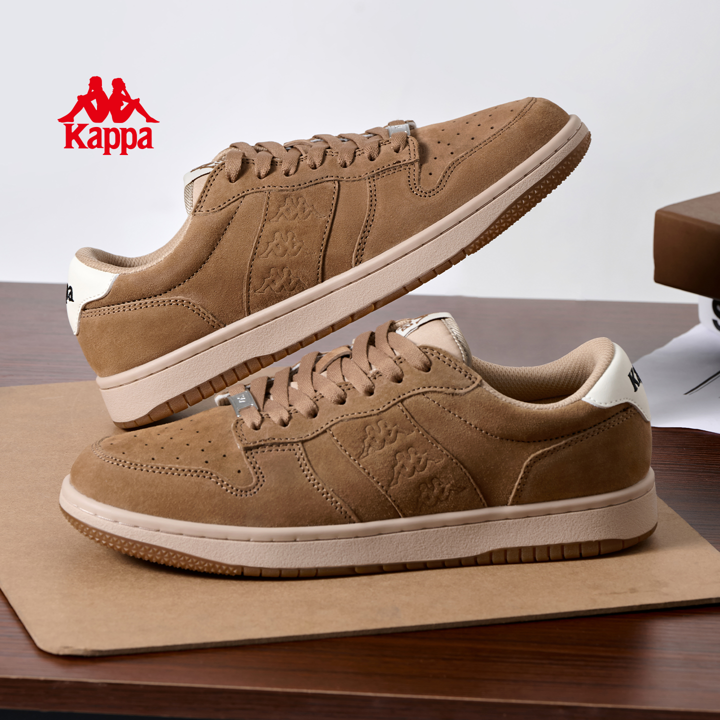 Kappa男鞋复古板鞋复古运动鞋子