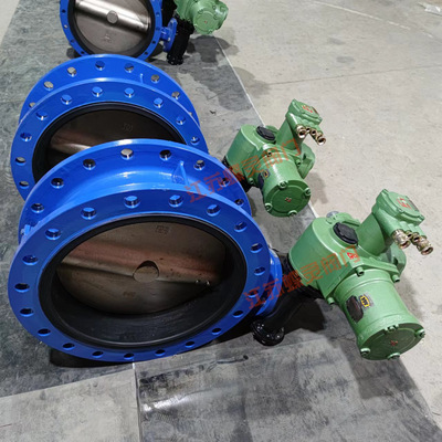 WSD943F-10 DN700 矿用隔爆型瓦斯电动蝶阀 电压AC660V