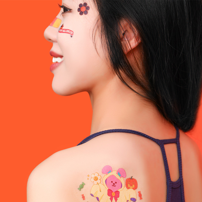 wiggle wiggle万圣节纹身贴卡通女巫圣诞节可爱装扮贴妆容脸贴,文具电教/文化用品/商务用品,文创/手作/文化用品,淘宝优惠券,粉丝福利购,淘宝优惠卷