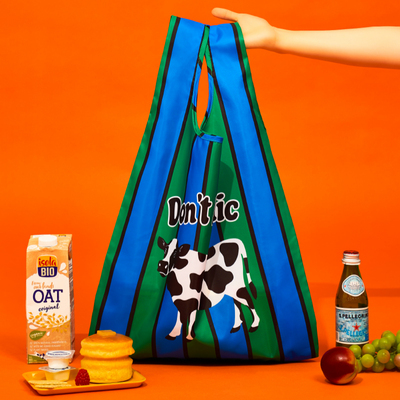 wiggle wiggle折叠购物袋大容量超市可携式多功能环保收纳手提袋