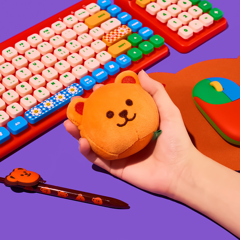 wigglewiggle解压捏捏球玩具公仔玩偶毛绒挂件压力球钥匙扣挂饰,玩具/童车/益智/积木/模型,捏捏乐/按按乐,淘宝优惠券,粉丝福利购,淘宝优惠卷