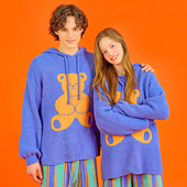 wiggle 家居服 休闲大码 wiggle新款 情侣睡衣连帽秋冬保暖套装