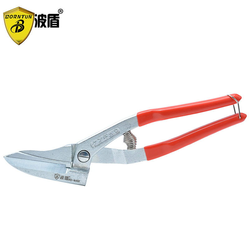 波盾 铁皮剪刀 薄铁皮剪 不锈钢剪 铁网剪 门窗精钢网剪 BD-4455