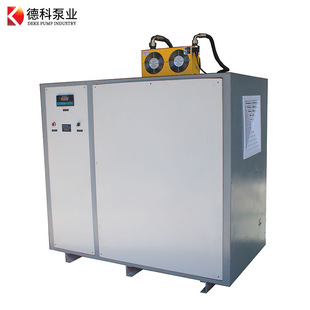 德科气动增压系统不锈钢箱体试验机气体密闭性检测台电脑触屏操作