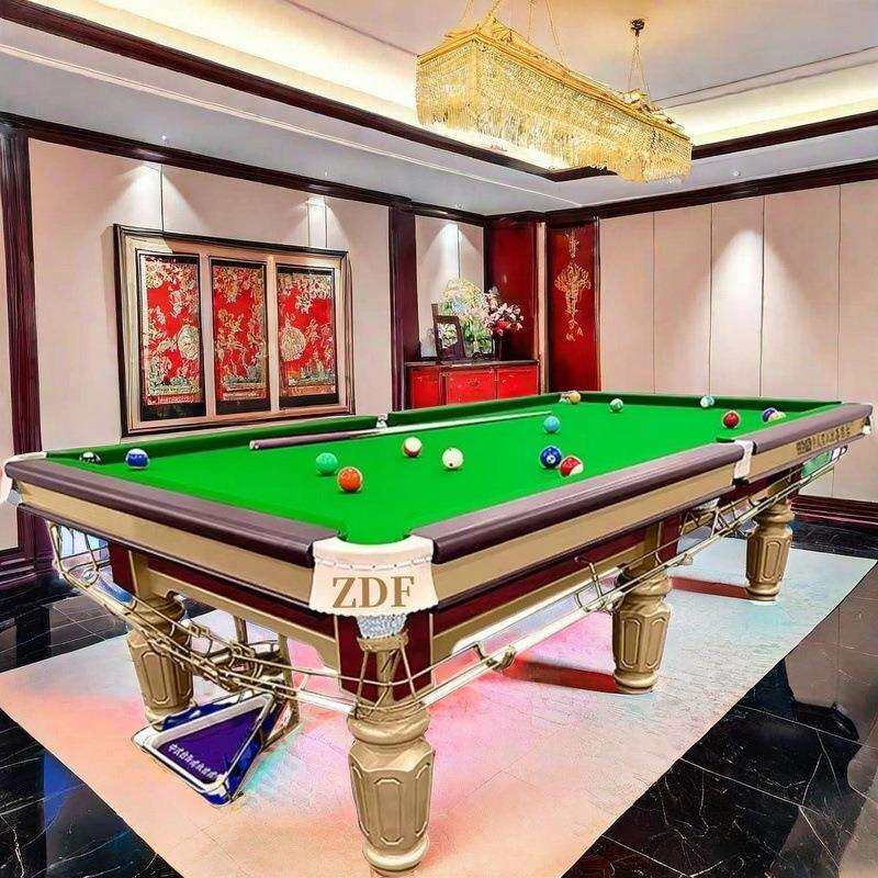 青海桌球厅球房台球室台球桌ZDF桌球台图片河南台球桌多少钱一台