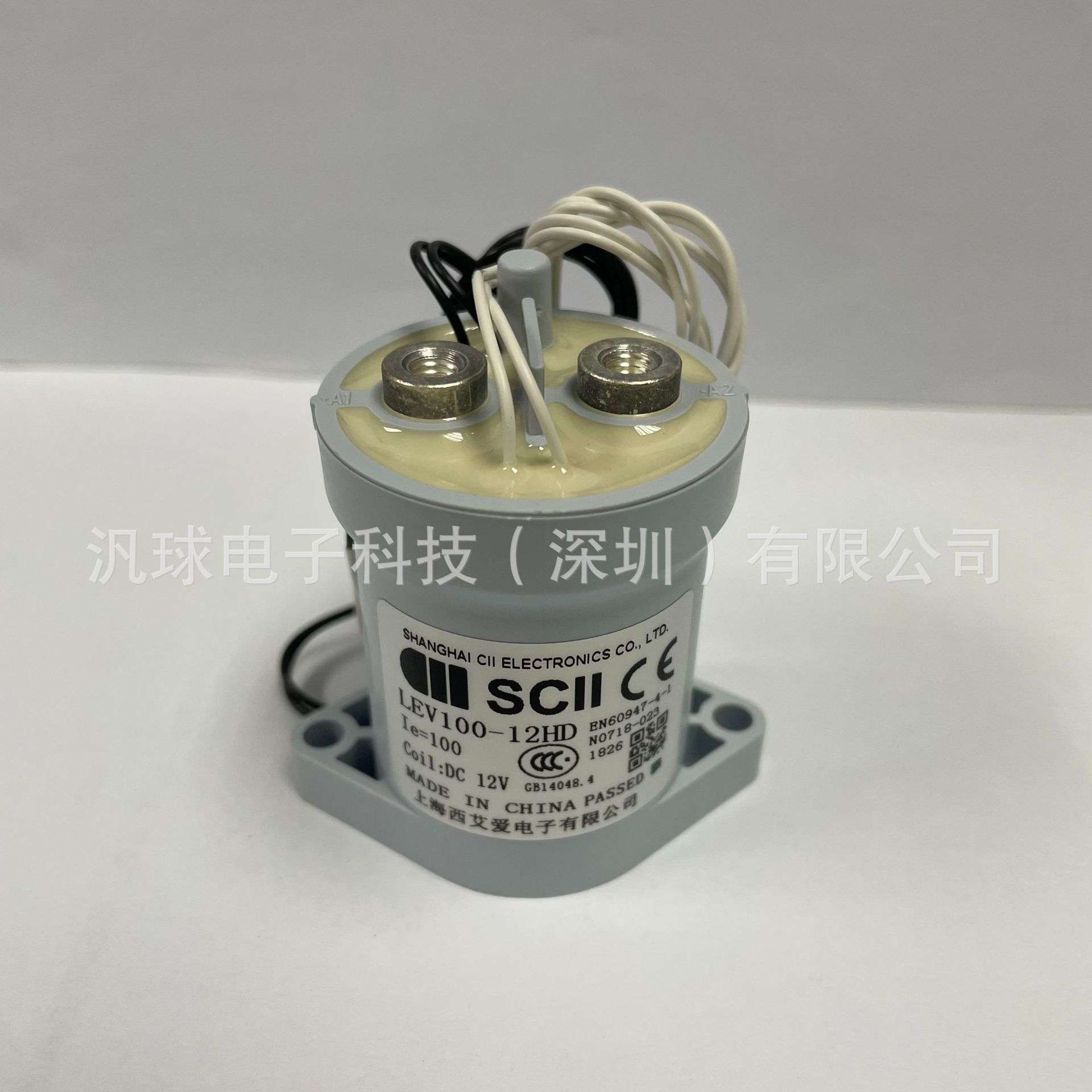 SCII LEV100-12HD 直流接触器继电器 12VDC 带辅助触点 现货供应