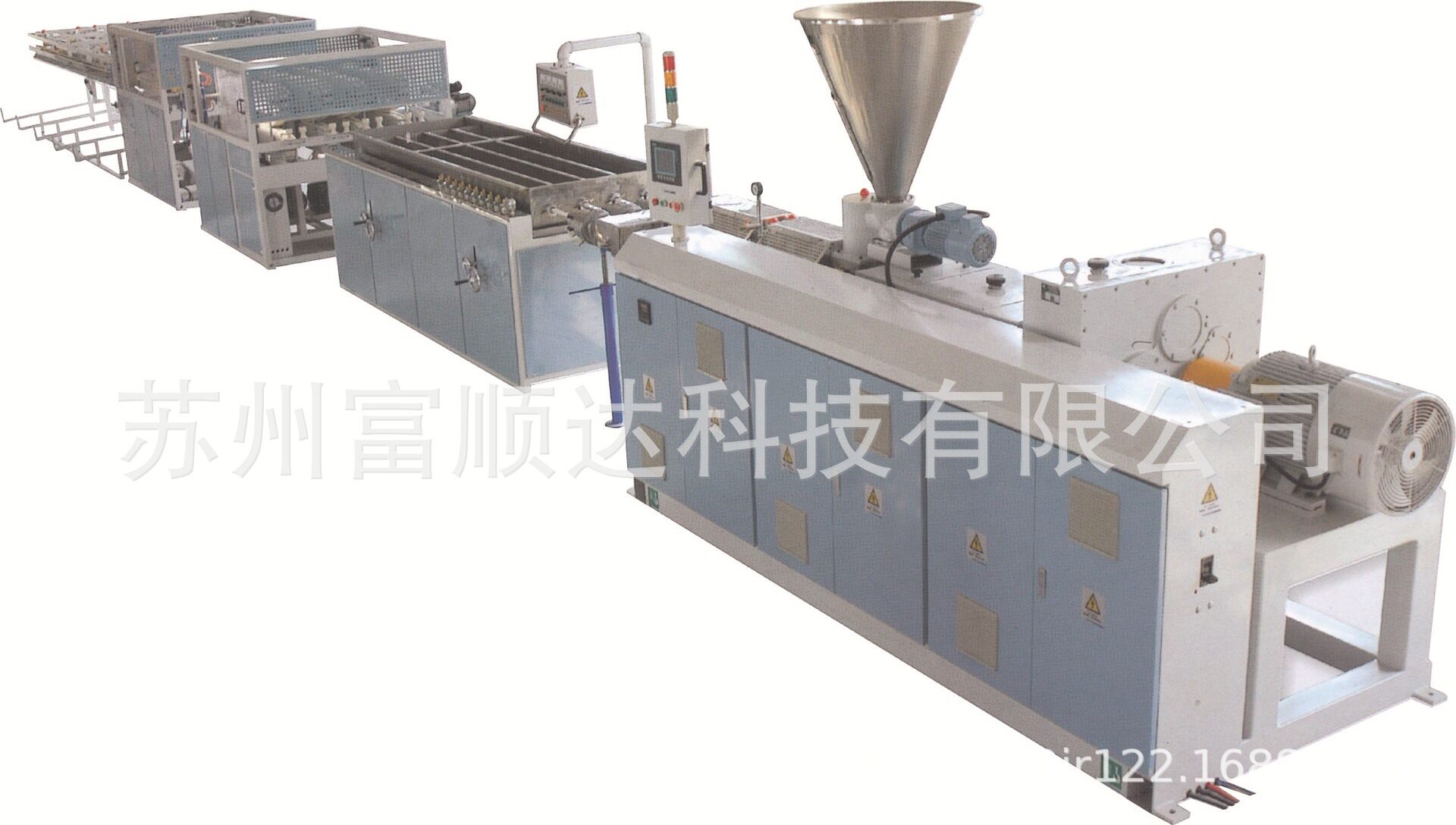 工厂厂家直供 一出四塑料管材挤出机 PVC供水管生产线设备