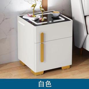 智能保险箱多功能无线快充 智能床头柜保险柜家用防盗机械电子密码