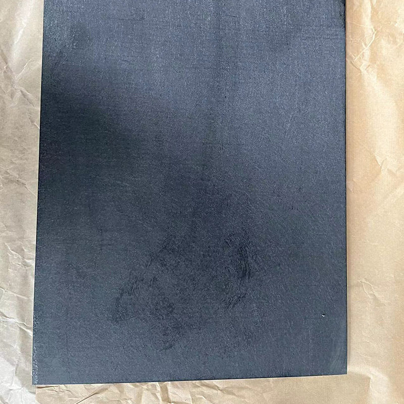 黑色合成石树脂基合加工碳纤维板合成石板现货供应耐高温板材垫板