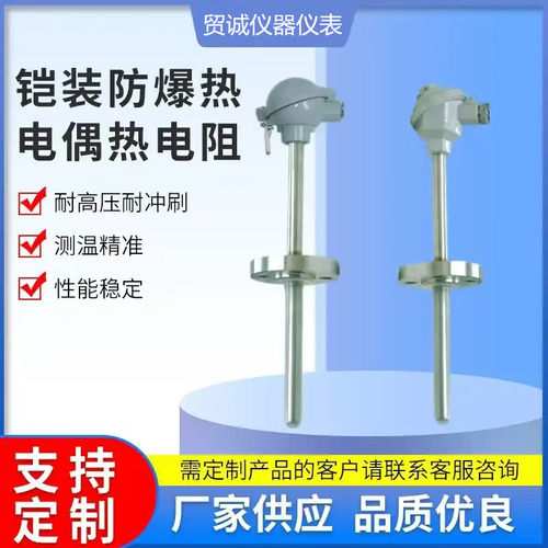 皖贸诚K型双支热电偶0-1100℃