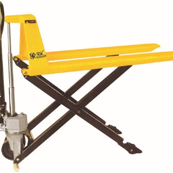 JF手动液压高起升装卸车 液压搬运车手推升高车微型装卸车