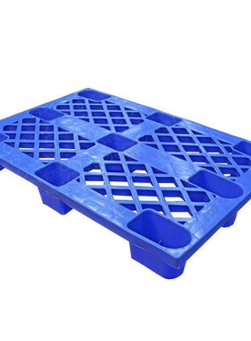 蓝色1190网格叉车地台板塑料托盘塑胶卡板托板1100*900*145mm