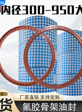 内径300~950mm氟胶骨架油封水封TC/TG4耐油耐磨耐高温密封圈大全
