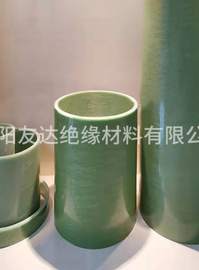Fr4管玻璃丝缠绕管厂家 风电绝缘管  绿色水绿色玻纤管