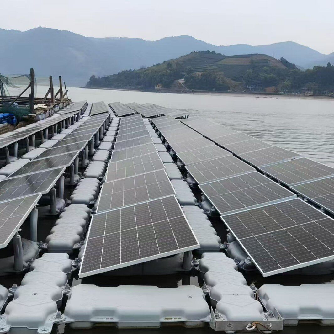 水上使用的支架水面上使用的太阳能支架HDPE材质走道浮体易安装