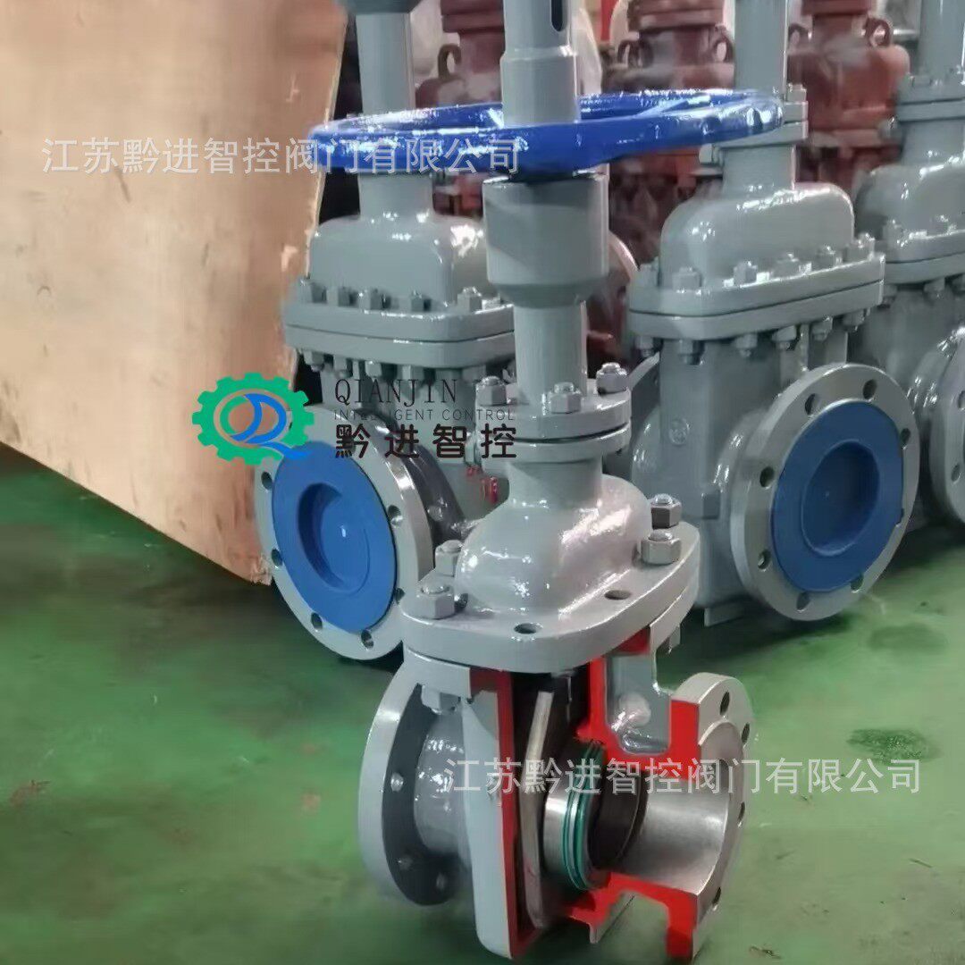Z43WF-64C高压平板闸阀改电动DZW60智能开关型电动执行器石油专用