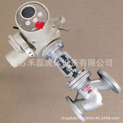 电动开关型法兰截止阀J941H25C铸钢阀座堆焊STL2205钛材TA2904L3