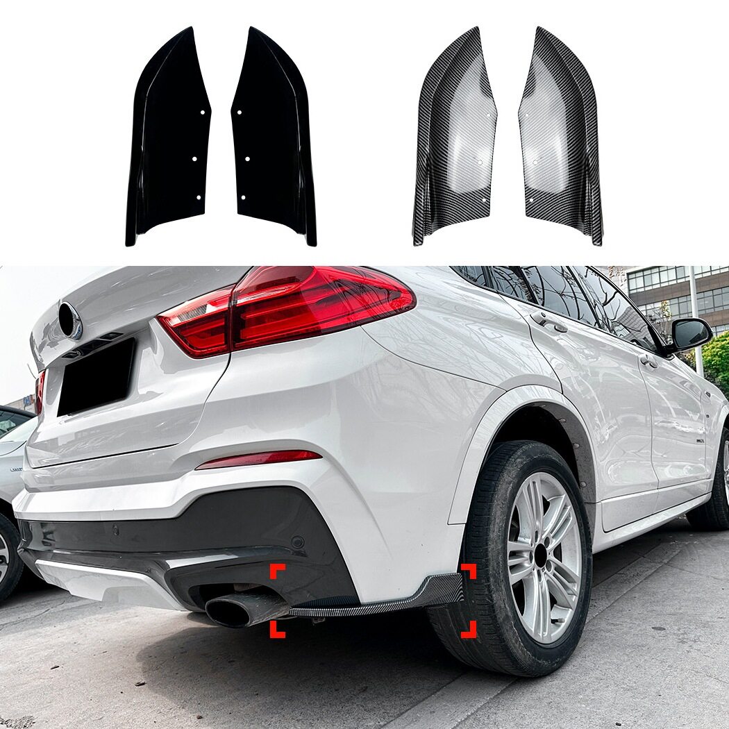 适用宝马X4F26MSport2014-2018后杠后包角车贴扰流板跨境改装