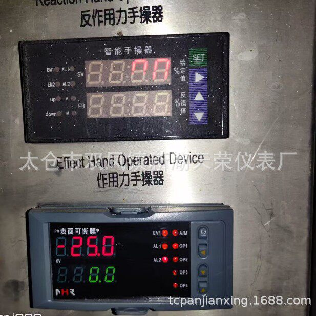 NPDF-Q21FD3智能手操器阀门控制器96*48开孔尺寸24V供电