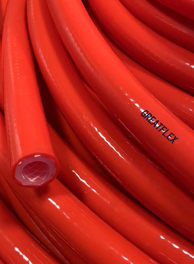 格雷特柔软耐寒抗冻-60度红色食品级硅胶编织软管BP20B厂家