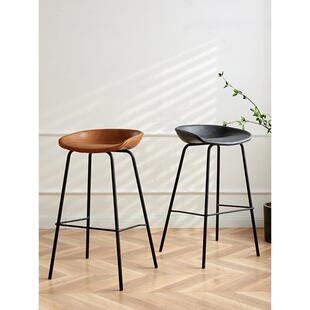 吧台椅子现代简约家用高脚吧椅酒吧椅轻奢前台椅北欧吧台凳吧凳