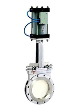 福厦美科气动刀型闸阀PZ673X/PZ673F/PZ673H/PZ673Y-10/16C