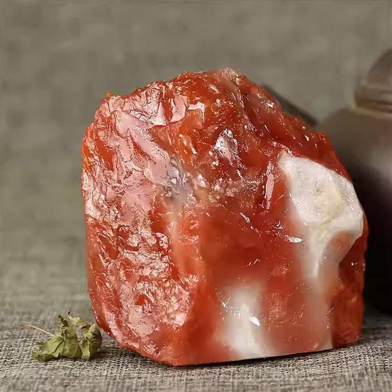 云南保山南红玛瑙貔貅挂件配饰手串隔珠自然原石雕件圆珠吊坠手链