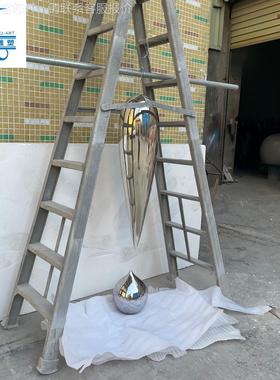 酒店大堂大水型落地滴别墅板装饰品样售楼处64585抽象房吊饰玻璃