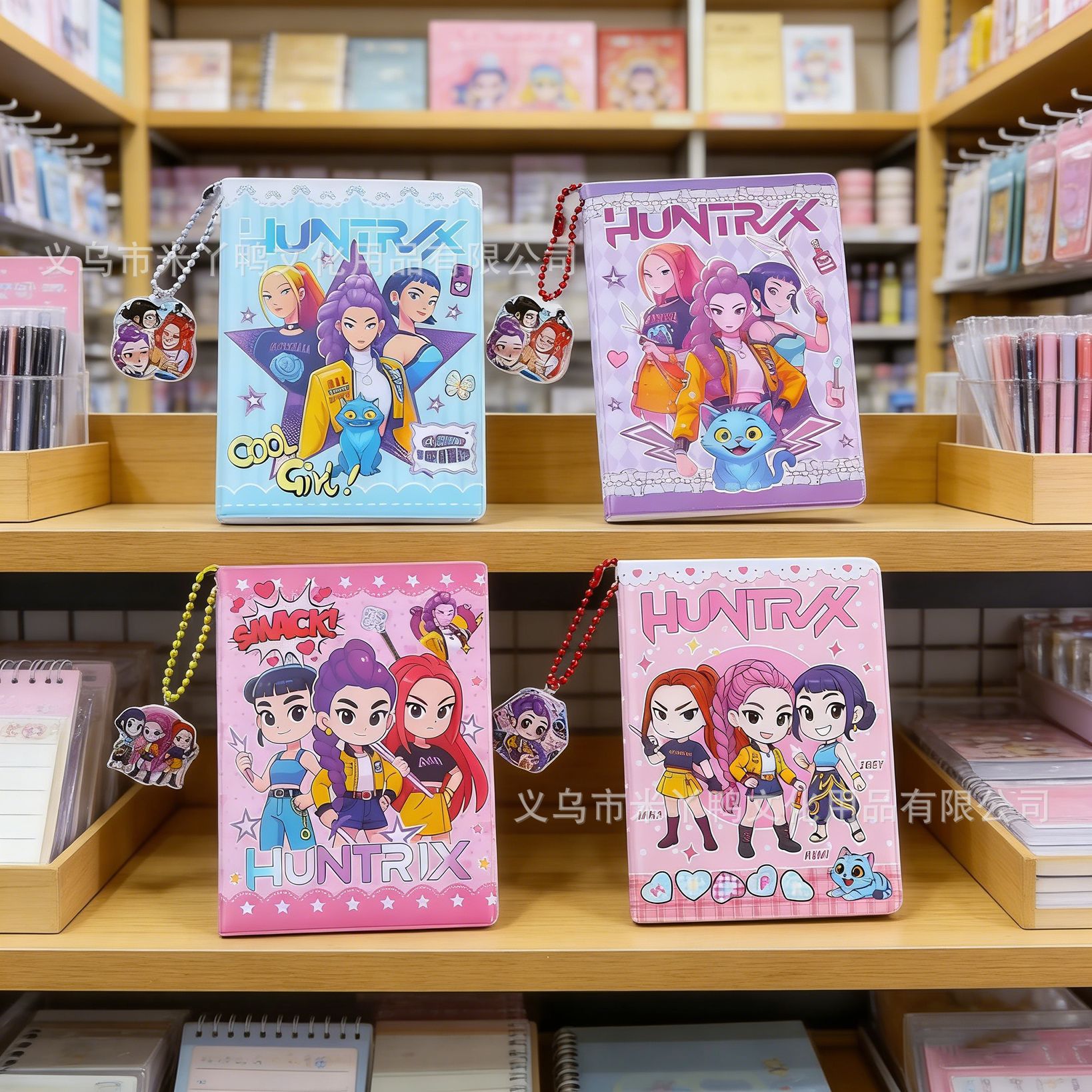 猎魔女团贴纸本高颜值捏捏本三合一手账本创意儿童DIY手工本套装