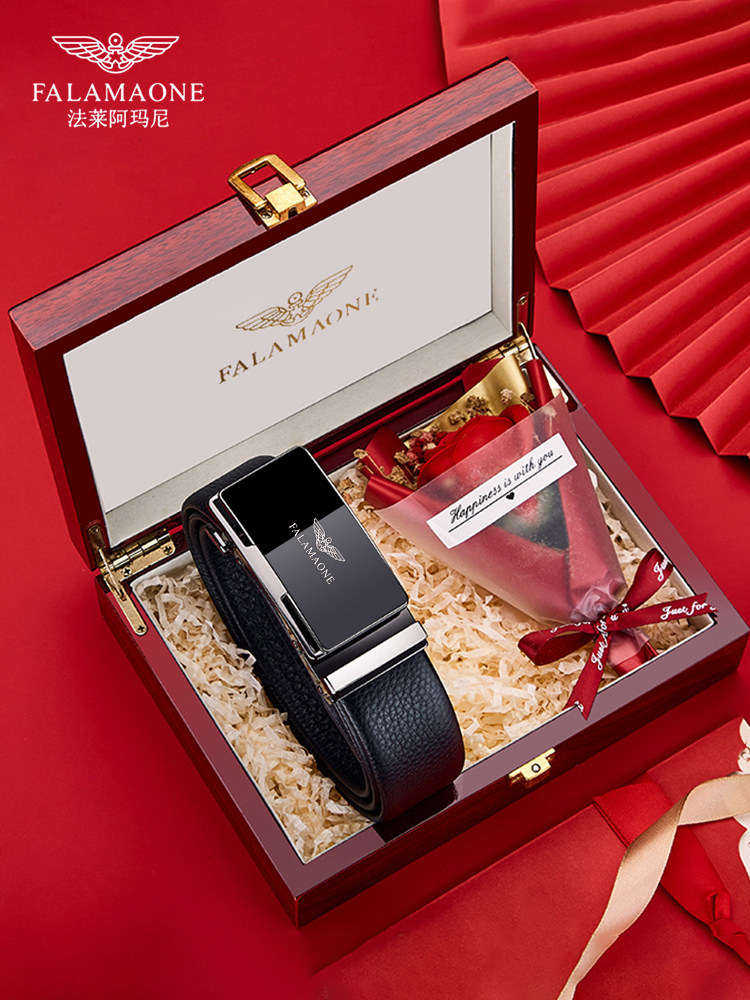 Мужской ремень из натуральной кожи Falai Armani, ремень для мужских брюк, роскошный ремень из мужской кожи, новинка 2025 года, ремень для брюк Изображение 1