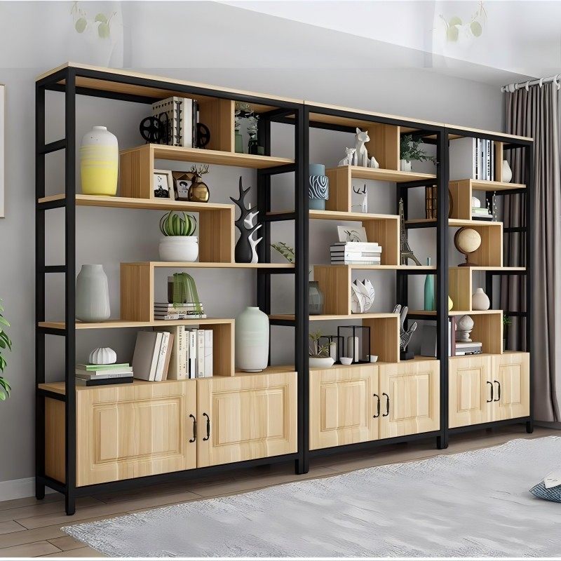现代简约书架置物组合客厅落地创意隔断办公室多层简易陈列展示柜,住宅家具,书架,淘宝优惠券,粉丝福利购,淘宝优惠卷