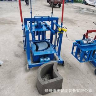 农村家用手动制砖机小规模用砖免烧砖机纯手工砖机手动空心砖机