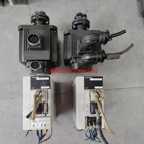 【荣强工控】三菱MDS-B-SVJ2-07 电机HC102BT-SZ带刹