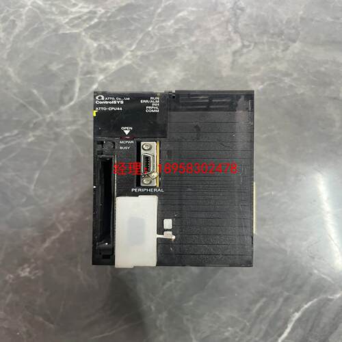 欧姆龙plc ATTO-CPU44 旁边壳坏了 里面都是好的