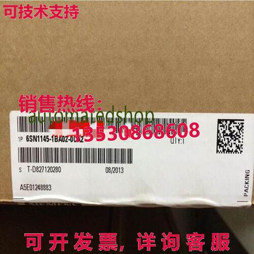 供应原装6SN1145-1BA02-0CA0 Siemens IN BOX  or
