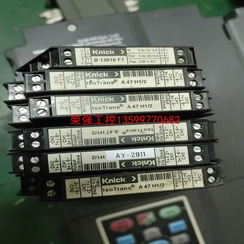 【荣强工控】KnicK科伲可隔离放大器A47H1/2