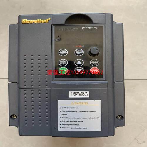 【荣强工控】变频器1.5kw 成色非常漂亮 功能包好