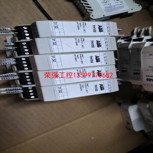 【荣强工控】ABB TH102 温度变送器 安全栅，实物图，成色很新，