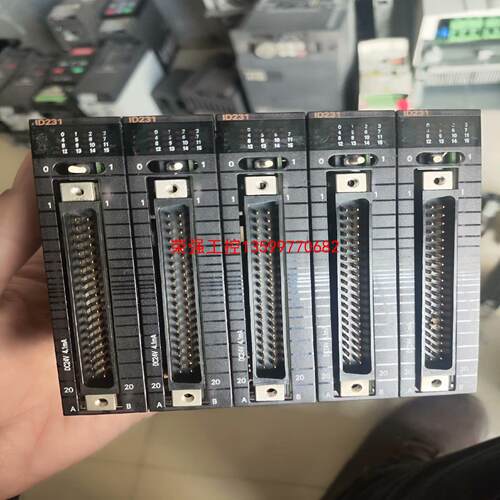 【荣强工控】OMRON欧姆龙PLC输入模块CJ1W-ID231拆机闲置