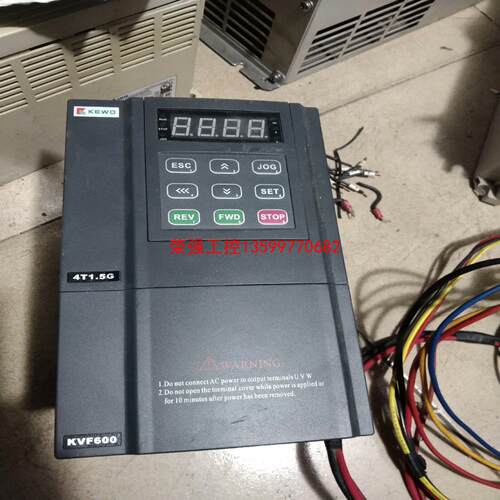 【荣强工控】科沃KVF600-4T1.5G,380-1.5kw,实物拍摄