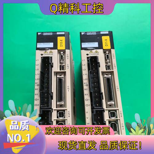 现货安川200W驱动SGDV-1R6A05A两台