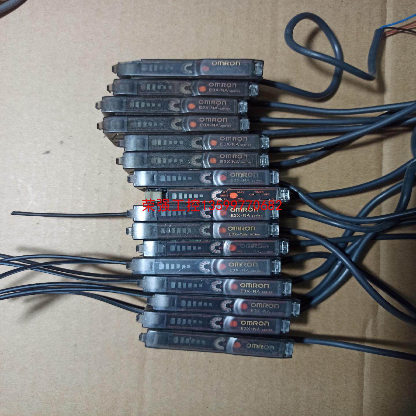 【荣强工控】欧姆龙传感器E3X-NA11，二手拆机，成色漂亮