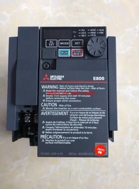 【荣强工控】三菱变频器FR-E840-0026-4-60变频器，0.75